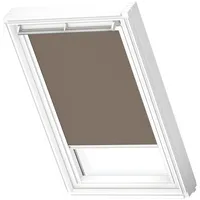 VELUX Verdunkelungsrollo DKL F04 4574SWL Nougat weiß),