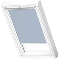 VELUX Verdunkelungsrollo DKL P06, 4576SWL himmelblau", 4576, GGU,Manuell,VELUX,weiße Schiene