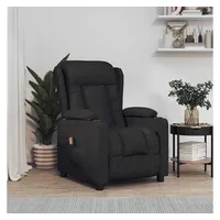 VidaXL Massagesessel Schwarz Stoff