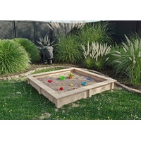 Konifera Sandkasten (150 x 150 x 26 cm, beige