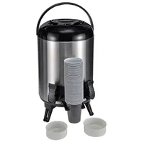 Hi Thermo-Getränkespender 8 L 23 cm Silbern
