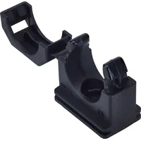 Fränkische Rohrwerke 4892121000 COPA-S-07B Schlauchhalter Schwarz 10St.