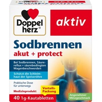 Queisser Doppelherz Sodbrennen akut+protect Kautabletten