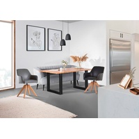 GUTMANN FACTORY »Tensio« beige (natur, schwarz, natur), B:160cm H:76cm,