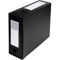 Exacompta 59931E 10er Pack Sammelbox OPAK 100mm mit Druckknopf