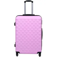 VidaXL Hartschalen-Trolley Rosa ABS