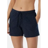 SCHIESSER Damen Schlafhose kurz Baumwolle Shorty & Relax Organic