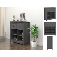 VidaXL Sideboard 70 x 80 x 35 cm grau