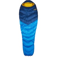 Rab Neutrino 400 - Daunenschlafsack - Blue/Yellow - Long