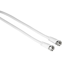 Hama SAT-Anschlusskabel, F-Stecker - F-Stecker, 10 m, 75 dB,