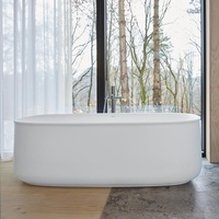 Duravit Zencha freistehende Badewanne oval, 700463000000000