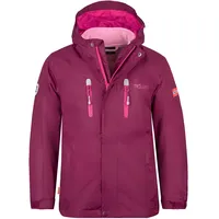 TROLLKIDS Myrdal Pro Jacke - Plum / Fireberry /