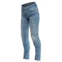 Dainese Denim Stone Slim Damen Motorradjeans, hellblau, 32