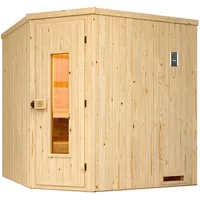 Weka Ecksauna »Varberg 2«, BxHxT: 194 x 199 x