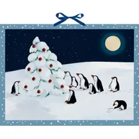 Coppenrath Verlag Wandkalender - Pinguin-Weihnacht