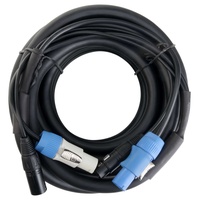 Pronomic Stage PPD-10 Hybridkabel Powerplug/DMX