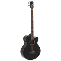 Dimavery AB-455 Akustikbass, 5-saitig, schwarz