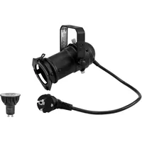 Eurolite Set PAR-16 Spot sw + GU-10 230V COB