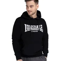 Lonsdale Wolterton Hoodie Schwarz XL