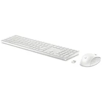 HP 650 Kabellose Maus-Tastaturkombination Weiß 4R016AA#ABD