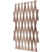 WINDHAGER Holz-Spalier, Rankgitter, Holzzaun, Pflanzengitter zusammenfaltbar, variabel verstellbar, 45