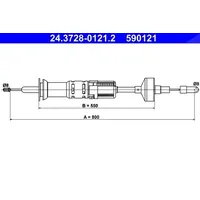 ATE Seilzug, Kupplungsbetätigung