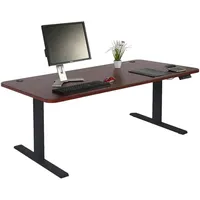 MCW Schreibtisch MCW-D40, Computertisch, elektrisch höhenverstellbar 160x80cm 53kg MVG