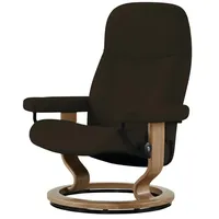 Stressless Ledersessel Consul ¦ braun ¦ Maße (cm): B: