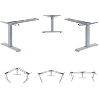 MCW 3in1 Gestell MCW-D40, variables Tischgestell, elektrisch höhenverstellbar Memory