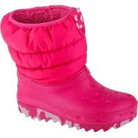 Crocs Classic Neo Puff Boot Kids Rosa