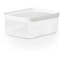 Emsa Optima rechteckig transparent/weiß 2 l
