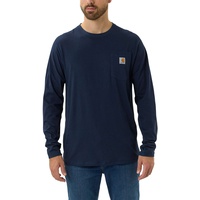 CARHARTT Force Pocket Langarmshirt, - Dunkelblau (I26) - XXL