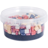 Rayher Mosaiksteine mehrfarbig Glossy Glas bunt
