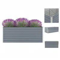 VidaXL Hochbeet 160 x 80 x 45 cm Verzinkter