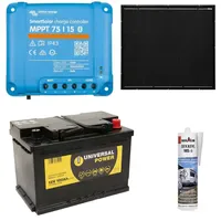 A-TroniX Solaranlage Wohnmobil 220W mit 100Ah Batterie und Victron