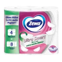 Zewa Toilettenpapier Ultra Smart 4-lagig, 4 Rollen