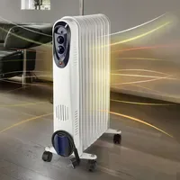 Nedis Öl-Radiator 2500 W Weiß