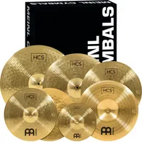 Meinl Percussion Meinl HCS Super Cymbal Set 10SP,14HH,16CR,16CH,18CR,20R