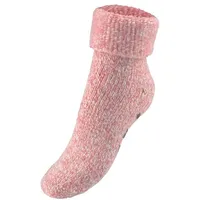 LAVANA ABS-Socken Damen rosa Gr.35-38