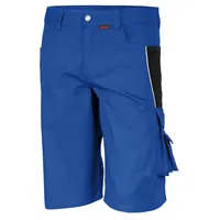 Qualitex HIGH QUALITY WORKWEAR Shorts PRO kornblau/schwarz, Größe: 50
