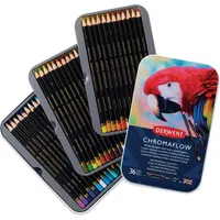 Derwent Chromaflow Buntstifte farbsortiert, 36 St.