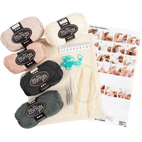 Creativ Company Stricken, Handarbeitsset, Mehrfarbig
