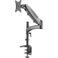 K&M 23873 Bildschirm-Halter (Tisch, 32 Monitor Halterung, Schwarz