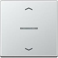 Jung BTA17101PAL JUNG HOME Taster 1fach, mit Pfeilsymbolen, aluminium