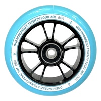 Blunt Stunt-Scooter Rolle Spoked Alloy Core 100mm Schwarz/PU Türkis