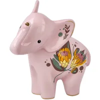 GOEBEL Sammelfigur »Elephant« Porzellan, Figur - Wanjala rosa