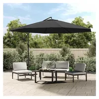 VidaXL Ampelschirm 350 cm Grau