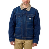 CARHARTT Denim-Sherpa, Jeansjacke - Blau (H87) - M