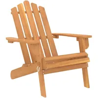 VidaXL Adirondack-Gartenstühle 2 Stk. Massivholz Akazie