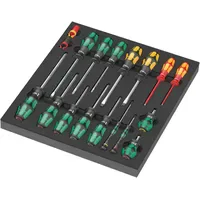 WERA Schaumstoffeinlage Schraubendreher Set 1 18-tlg.